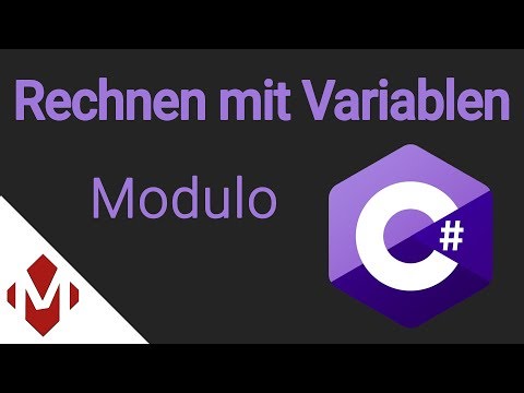 C# - Rechnen mit Variablen Modulo | Unity 3D Tutorial | ProjectMakers