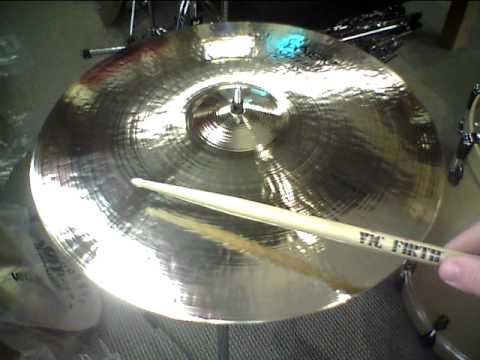 *SOLD* Paiste Twenty Series Prototype Brilliant Crash Cymbal 17" - 1351 grams