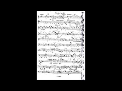 Copland: Concerto for Clarinet (Part 1) - Bence Szepesi
