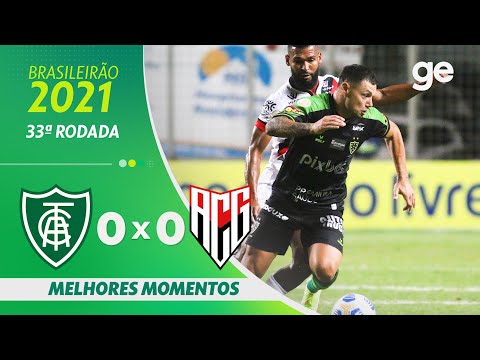 Gols e lances de América-MG x Atlético-GO