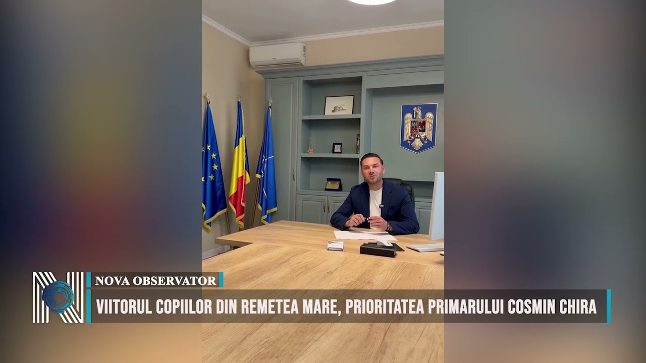Viitorul copiilor din Remetea Mare, prioritatea primarului Cosmin Chira