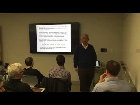 BHI Colloquium | January 23, 2018: Shing-Tung Yau | Andreas Burkert