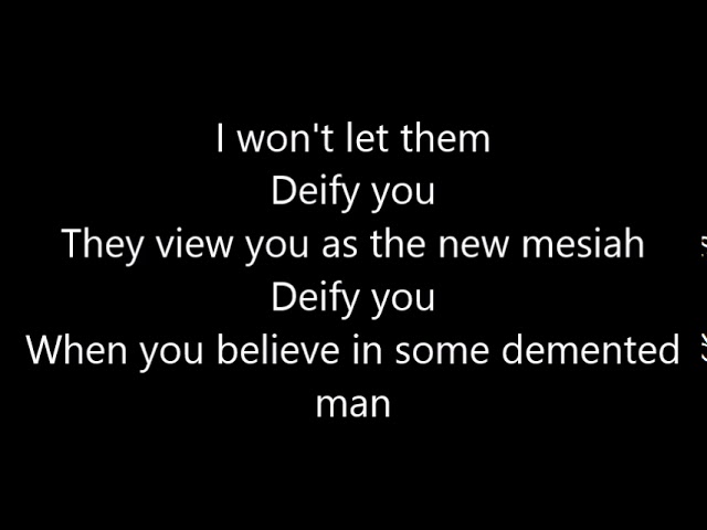 Disturbed - Deify Guitar pro tab