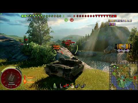 World of Tanks Console PS4 Pro - Chieftain 9k overall dmg 5 kills