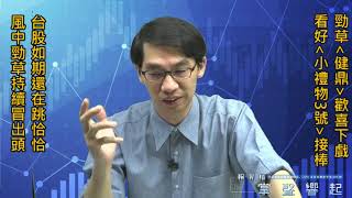 【掌聲響起】#賴昇楷 1113 - 台股如期還在「跳恰恰」，風中勁草繼續冒出頭，勁草《健鼎》大功告成後，看好《小禮物3號》接棒 (圖)