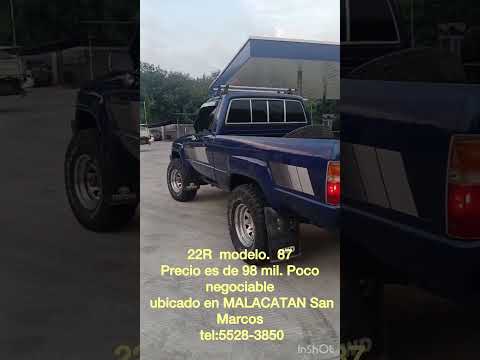 Se vende 22R Modelo 87 Recién Igresado al. País Ubicado en MALACATAN San Marcos tel: 5528-3850