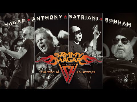 Sammy Hagar/Michael Anthony/Joe Satriani/Jason Bonham 2024 Tour w/ Loverboy