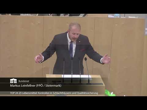 Markus Leinfellner - Lebensmittelsicherheits- und Verbraucherschutzgesetz - 22.12.2021