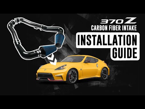 Z1 Carbon Fiber Cold Air Intake Install - 370Z