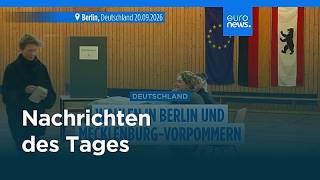 Nachrichten des Tages | 21. September 2026 - Morgenausgabe