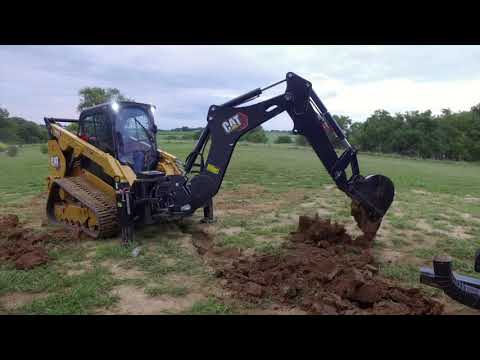 Cat® BH130 Backhoe Attachment at Work
