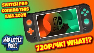 Nintendo Super Switch Pro Coming Out This Fall With Samsung OLED Display!