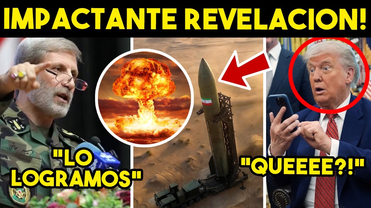 TRUMP EN SH0CK! IRAN LO LOGRO, EU NO PUDO FRENARLO. EX CIA REVELA TODO. EU DESESPERADO, VAN TROPAS