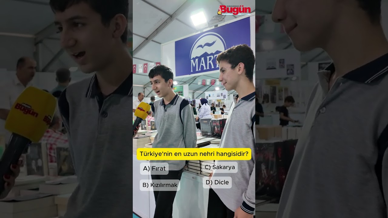 Kahramanmaraş’ta sokakta genel kültür sınavı: Bazı cevaplar şaşırttı!