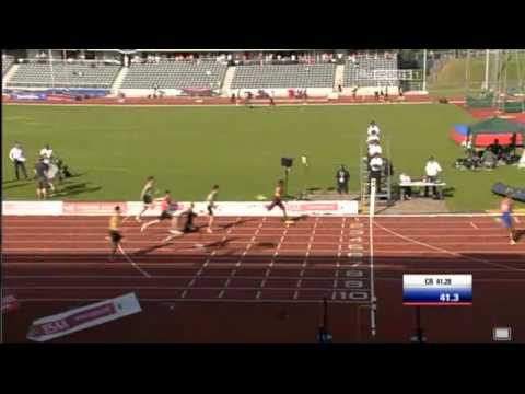 ESAA Senior Boys 4x100m Relay Final 2013
