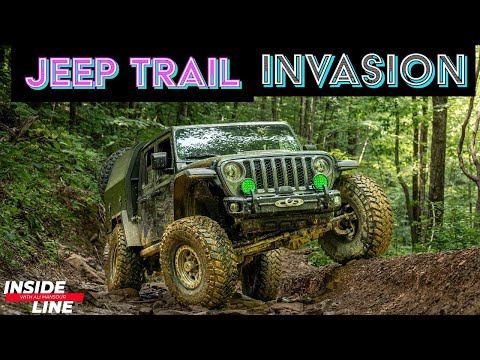 Jeep Trail Invasion- Hurricane Creek, Windrock Park, & Smoky Mountain Jeep Invasion | Inside Line