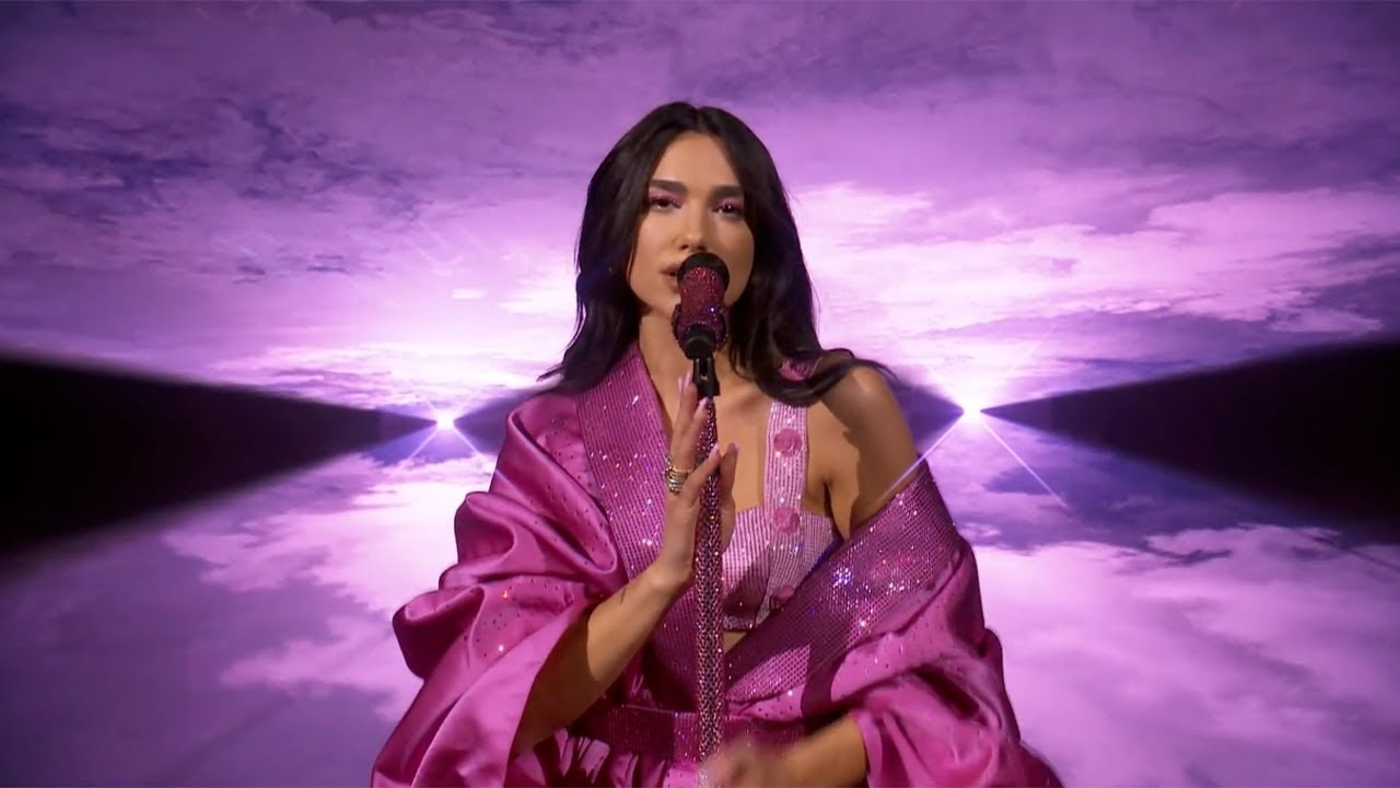 Dua Lipa - Levitating ft. DaBaby / Don't Start Now (Live at the GRAMMYs 2021) - YouTube