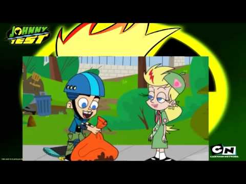 Johnny Test Johnny X Again    Green Johnny