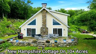 New Hampshire Cottage On 10+ Acres / Mink Hills Old Houses Cabins / NH Real Estate Concord