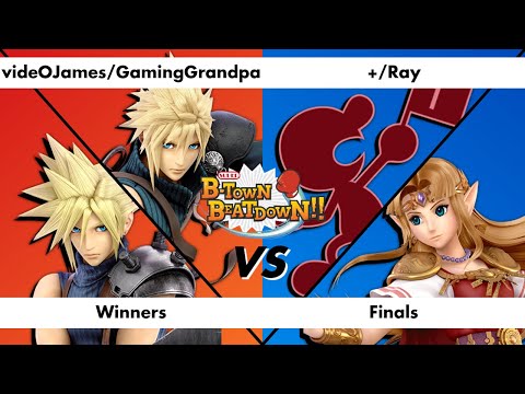 Super B-Town Beatdown 27 Doubles Winners Finals: videOJames!/GamingGrandpa vs +/Ray