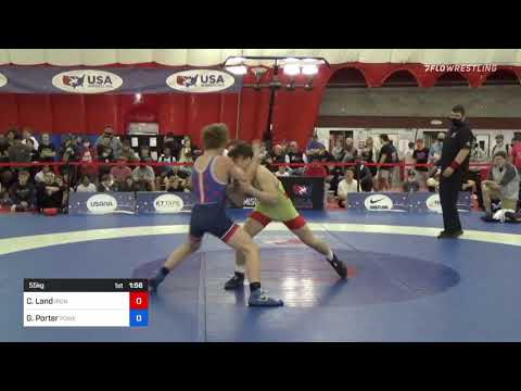 55 Kg Rr Rnd 1 - Cory Land, Ironclad Wrestling Club Vs Gable Porter, Powerhouse Wrestling Club