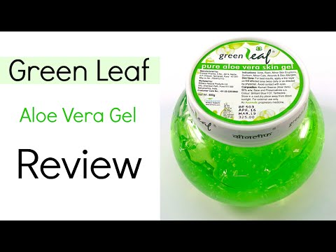 Green leaf aloe vera gel review