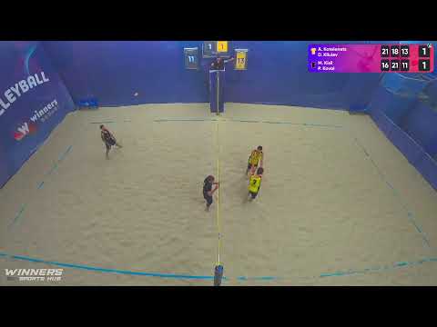 23:55 A.Kotelenets / D.Kliuiev - M.Kisil / P.Koval | Winners Beach Volleyball