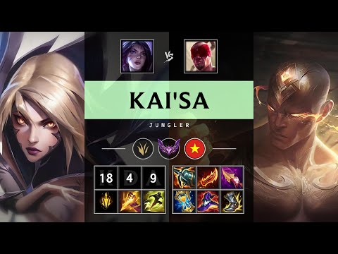 Kai'Sa Jungle vs Lee Sin - VN Master Patch 25.10