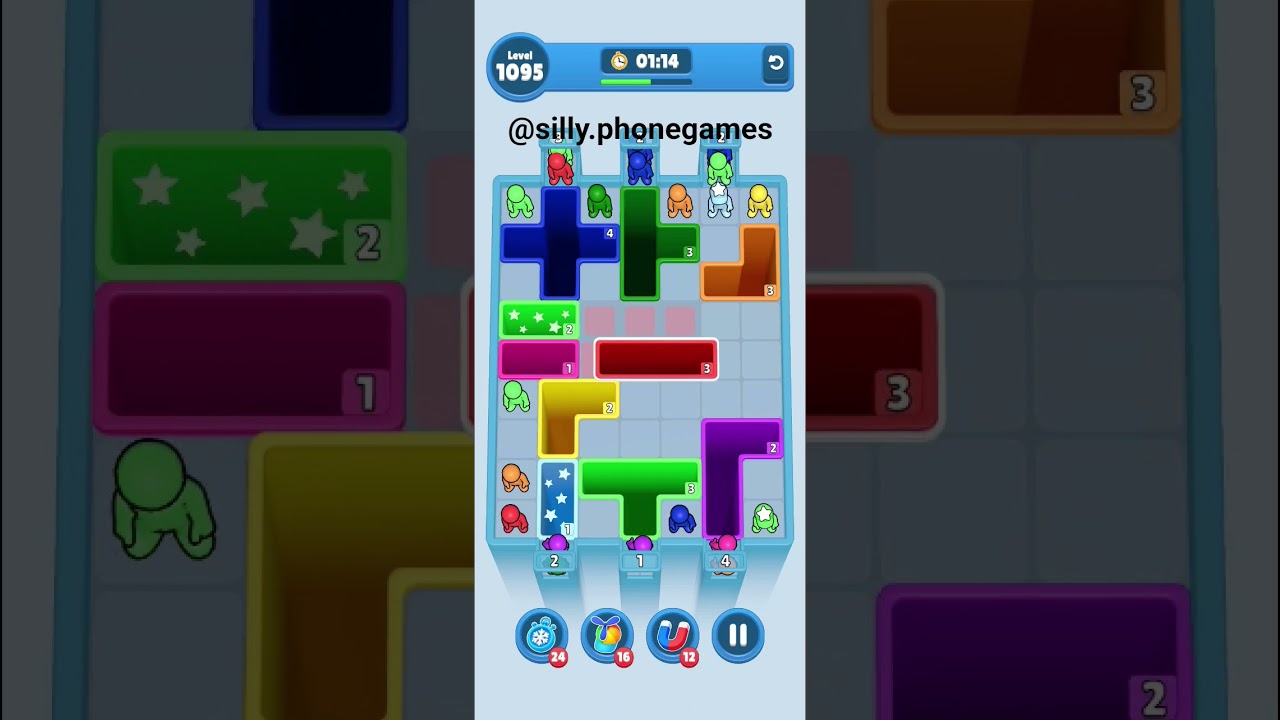 Drop Away Level 1095 Walkthrough Solution