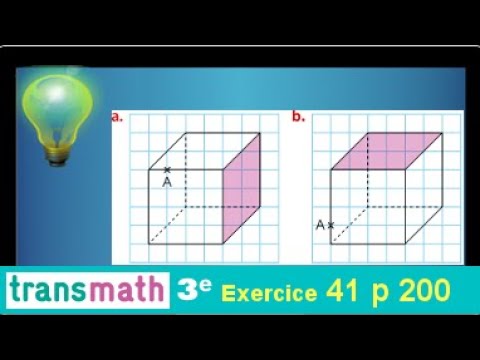 Section of a cube by a plane parallel to a face • third