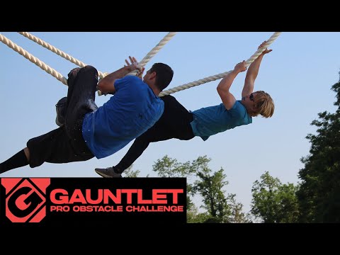 NEW COURSE RECORD! Joe Meissner vs. Paul Woods | Gauntlet: Pro Obstacle Challenge
