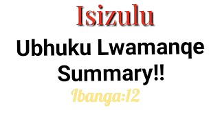 Download lagu Ubhuku Lwamanqe: Umdlalo mp3 Download lagu Ubhuku Lwamanqe: Umdlalo mp3
