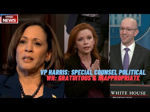 VP Harris Criticizes Special Counsel Politically Motivated; WH: gratuitous & inappropriate