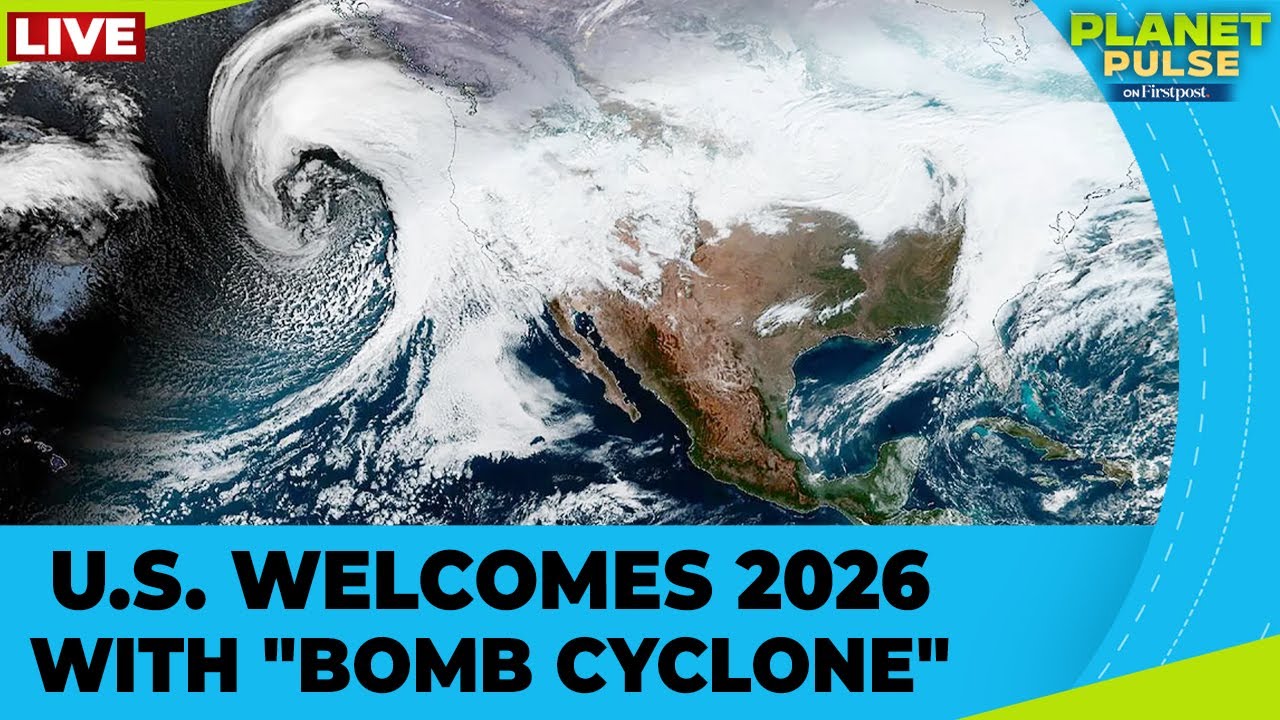 LIVE: Bomb Cyclone Rapidly Strengthens, Triggers Snow, Flooding and Blackouts | Planet Pulse