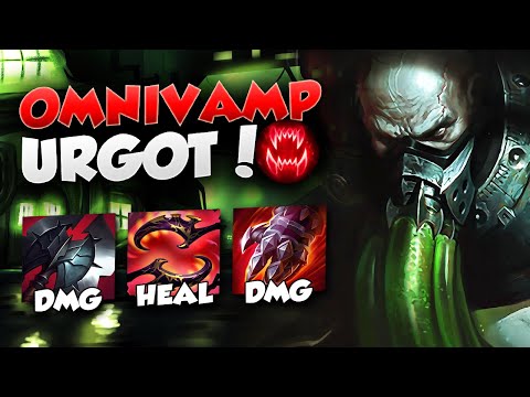 Urgot is Amazing in the New Season! (testing Endless Hunger for big heals)
