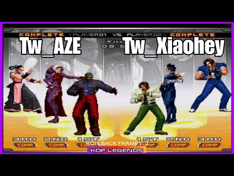 KOF2002UM  Tw-Aze(阿澤)  VS  Xiaohey(小黑)  FT10 🔥 Masters Of KOF 🔥