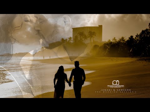 How to shoot a  pre wedding shoot in beach || © Prasad Illeperuma Photography