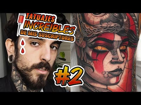 REACCIONANDO a los TATUAJES INCREÍBLES de mis SUBS 💉 #02