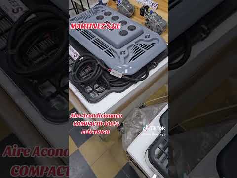 Aire Acondicionado Electrico Compacto 12V 24V para Camiones y Motorhome | MARTINEZ SyE