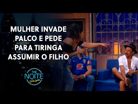 Tiringa vai ter que assumir o filho? | The Noite (14/04/22)