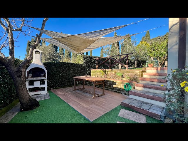 NUGOLA (LI): APPARTAMENTO IN BIFAMILIARE CON 2 CAMERE, GARAGE E 115 MQ DI GIARDINO