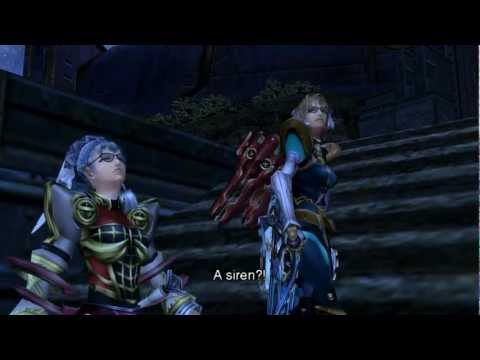 (Wii) Xenoblade Chronicles HD Cutscene 140 - The Telethia Attack Begins - JAPANESE