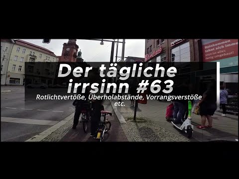Kind fährt auf dem Radweg - Fahrradalltag - Dashcam Folge #63