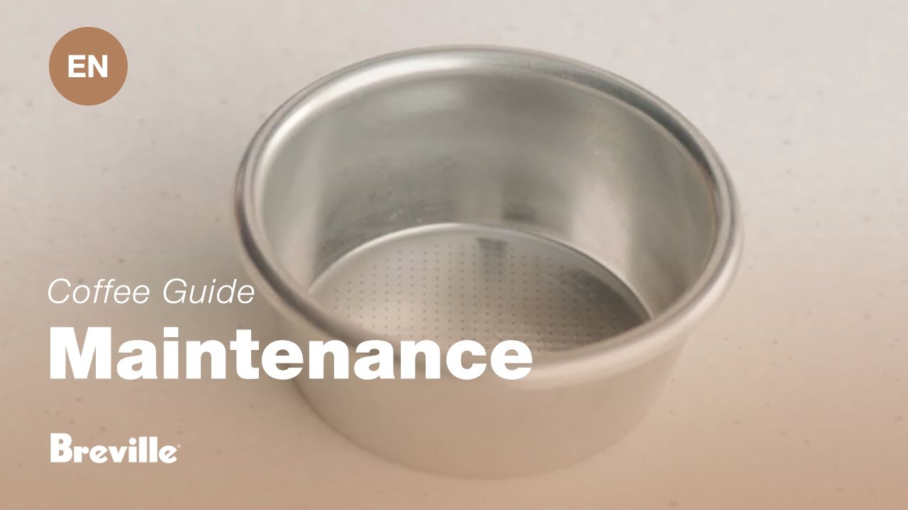 Filter basket rinse