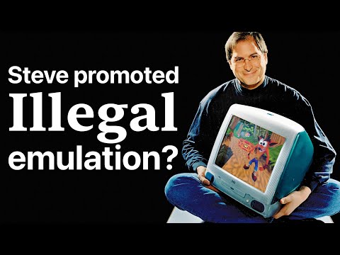 Steve Jobs the Illegal Emulations Pirate why not??????