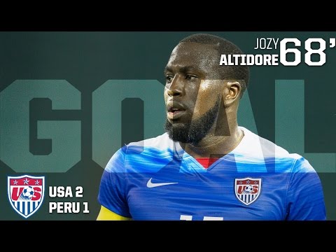 MNT vs. Peru: Jozy Altidore Second Goal - Sept. 4, 2015