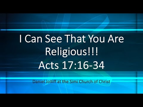 The Unknown god - Acts 17:16-34
