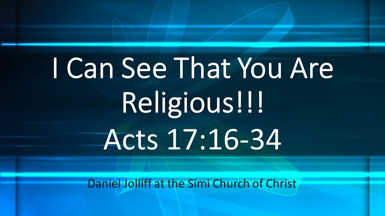 The Unknown god - Acts 17:16-34