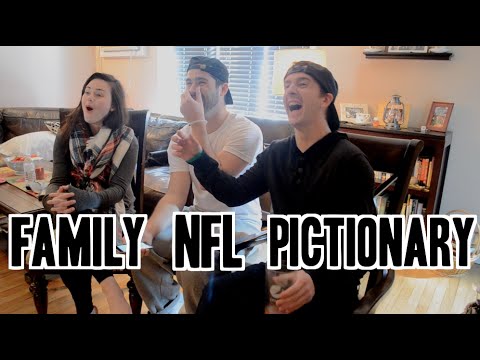 Family NFL Pictionary Video