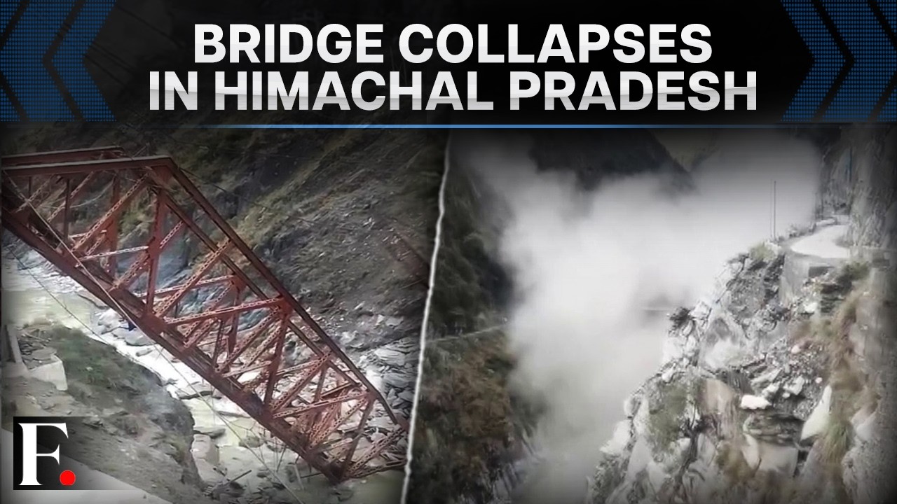 Himachal Pradesh: Under-Construction Bridge Collapses After Landslide | N18G